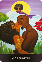 Load image into Gallery viewer, Afro Goddess Tarot Arcanas