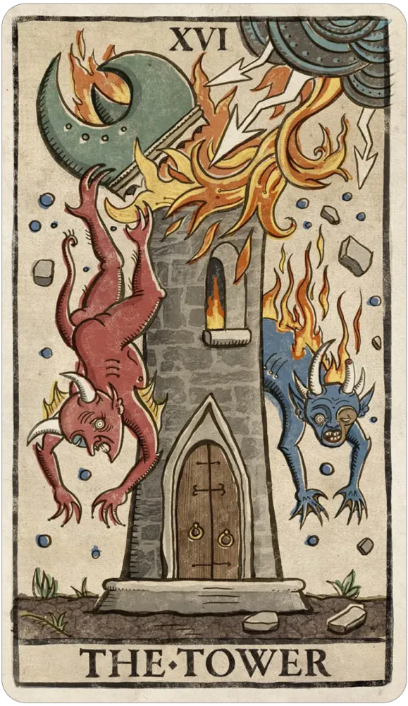 Trionfi Della Luna Tarot