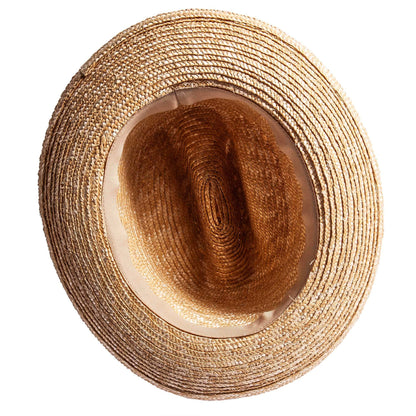 LBJ Wheat Straw Sun Hat - Style Sawyer