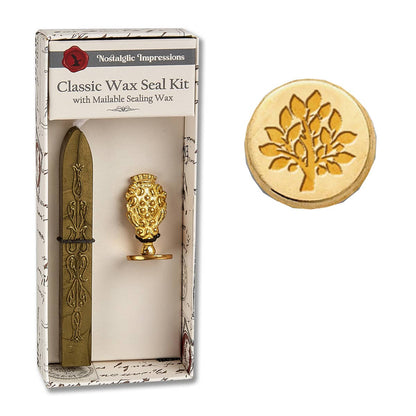 Florentine Brass Stamp  Wax Seal Kits-popular symbols