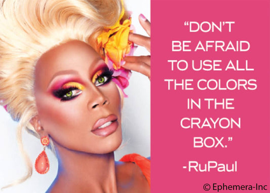 Magnet-"Don't be afraid to use all the colors…