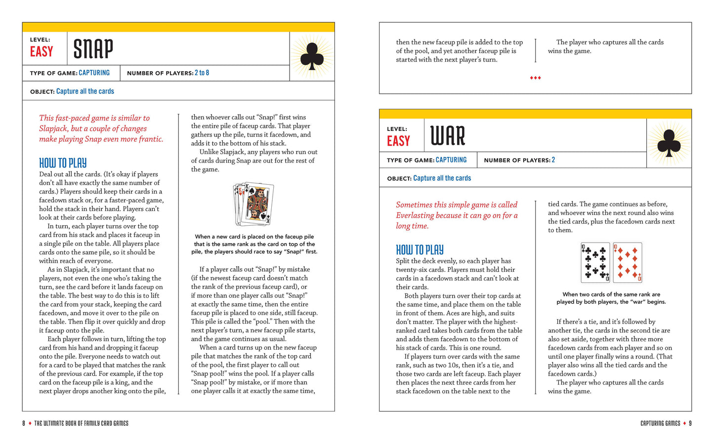 The Ultimate Book of Family Card Games: Over 50 Games!