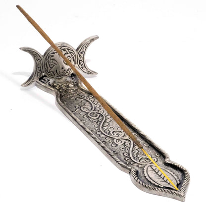 Triple Moon Incense Burner