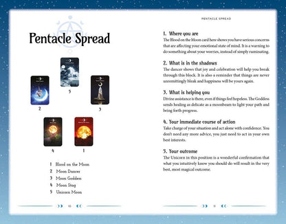 Moon Magic Book & Card Deck (Arcturus Oracle Kits)