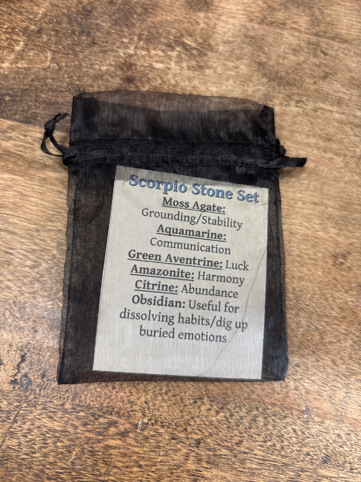 Zodiac Stone Set