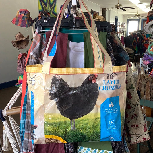 Feedstock Tote Bag by Mary Ramos