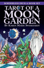 Load image into Gallery viewer, Tarot of a Moon Garden Borderless Deck &amp; Book Set