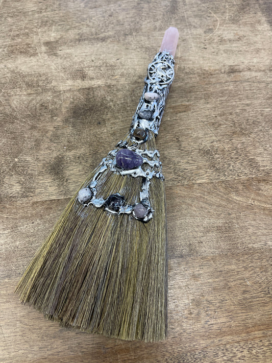 Crystal Embellished Broom/Besom
