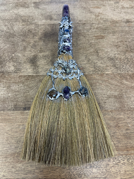 Crystal Embellished Broom/Besom