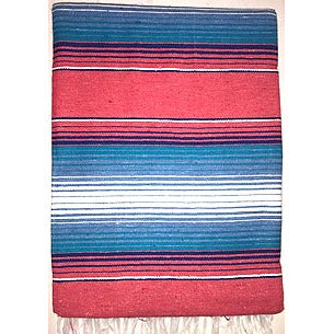 Cotton Sarape/Saltillo Blanket