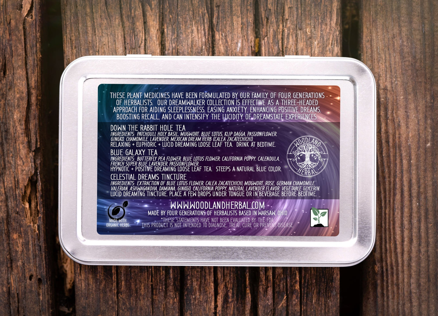 Dreamwalker Collection - 3-Piece Kit for Lucid Dreaming, Sleep Support, Positive & Vivid Dreaming