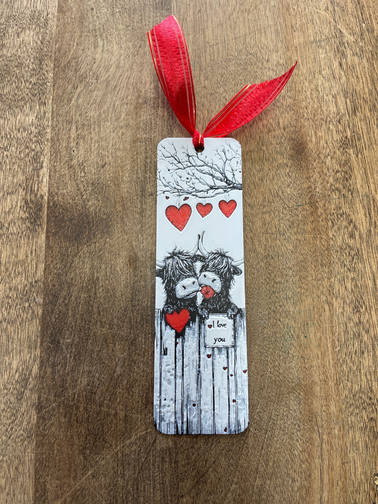 Bookmark 3D Printed In-house