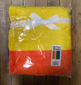 Rainbow Soft Plush Blanket