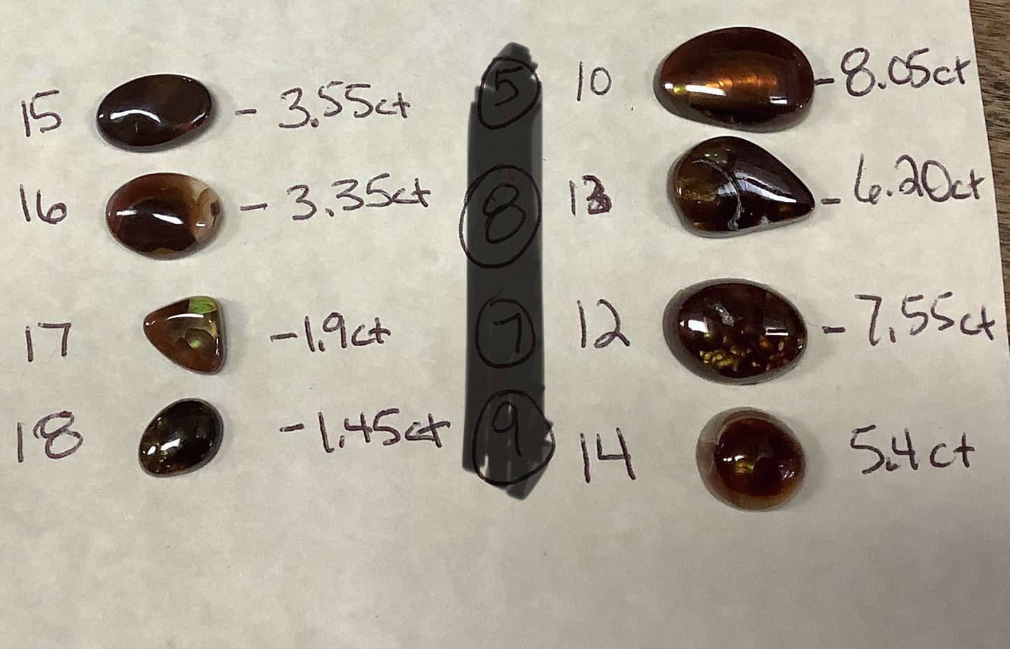 Mexican Fire Agate Free Form or Cabochon