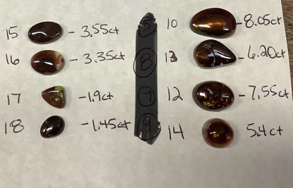 Mexican Fire Agate Free Form or Cabochon