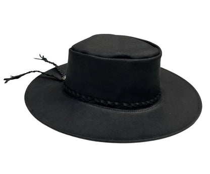 Leather Outback Hat From Mexico
