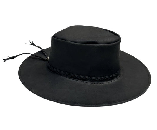 Leather Outback Hat From Mexico