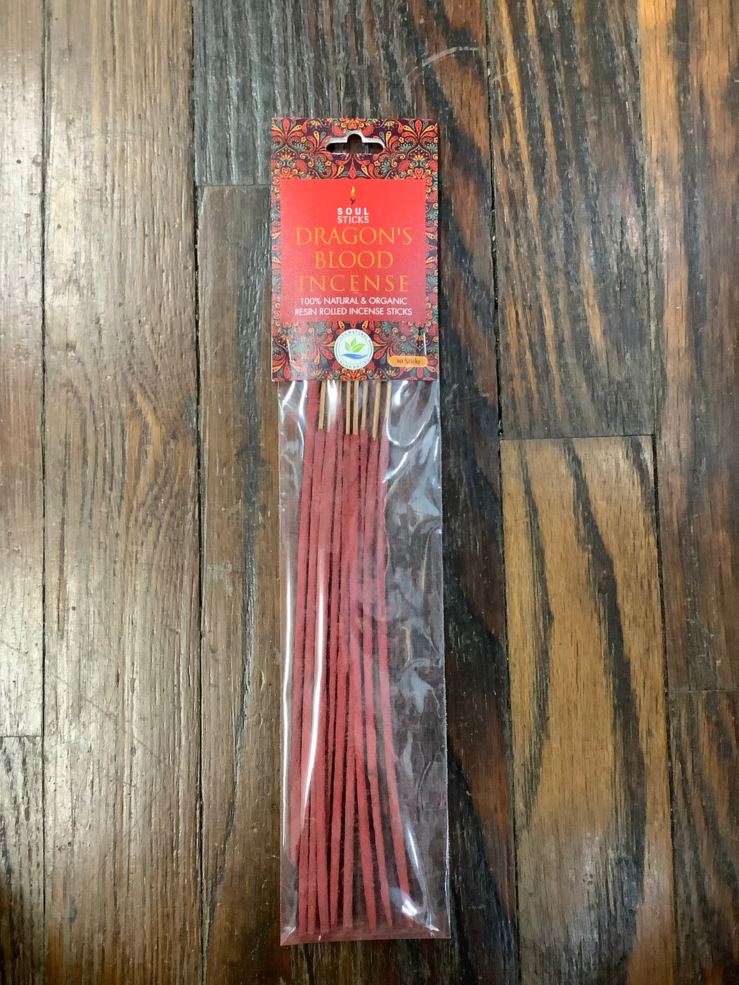 Dragon’s Blood Resin Stick Incense by Soul Sticks