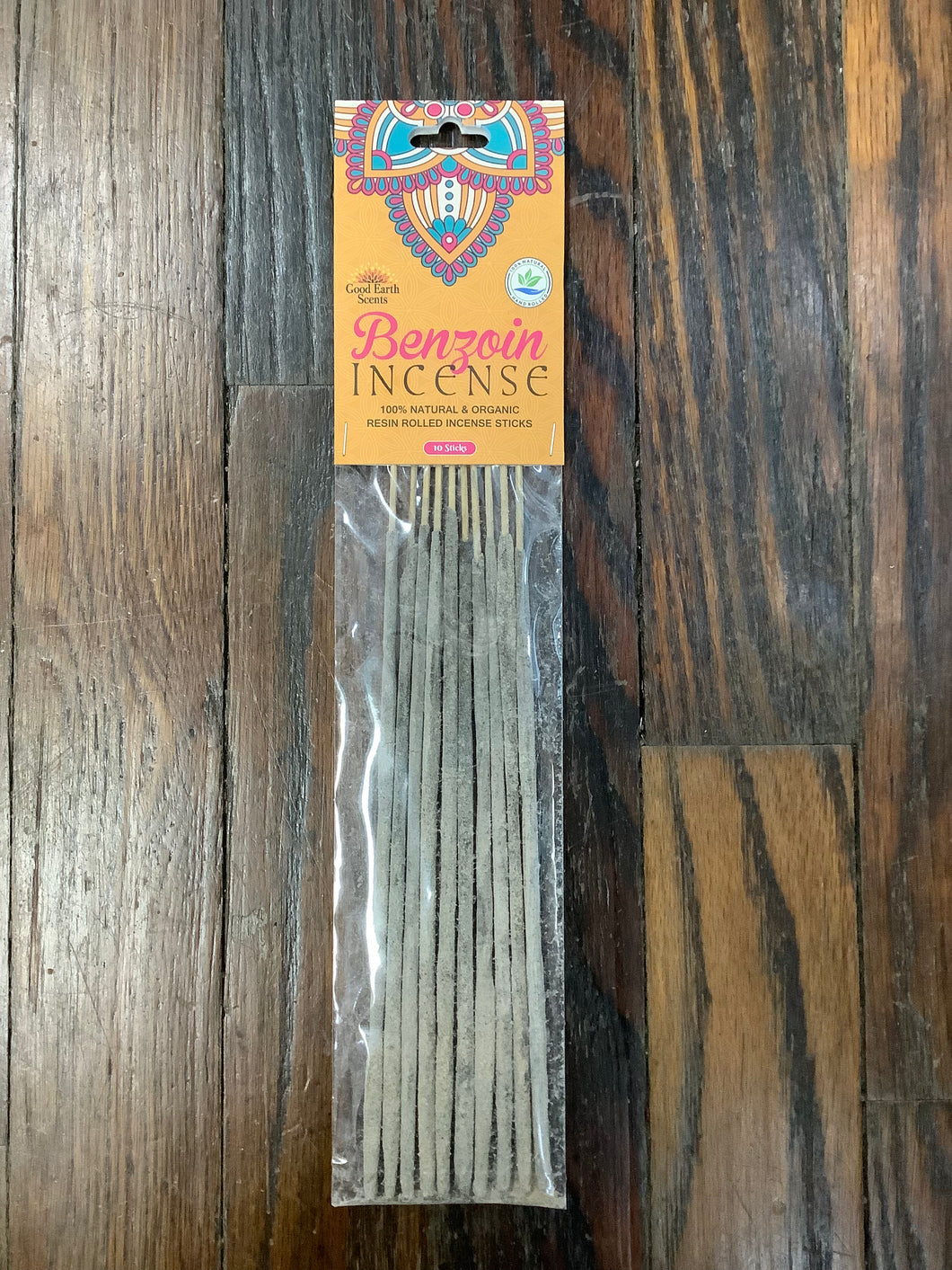 Benzoin Resin Incense Sticks by Good Earth Scents