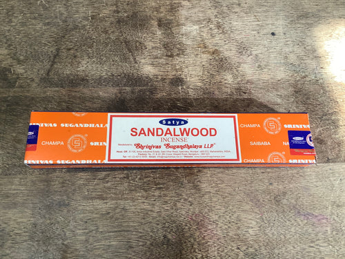 Sandalwood Satya Incense Sticks 15g