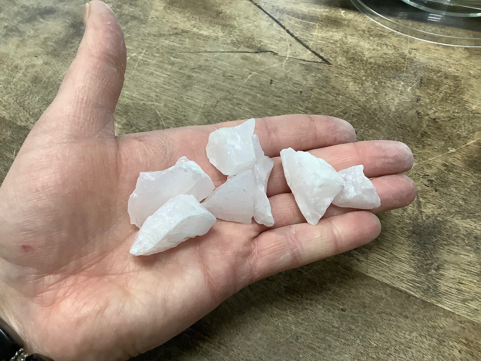 Pink Calcite Rough Pink Calcite Rough – Gemini's Eclectic Emporium