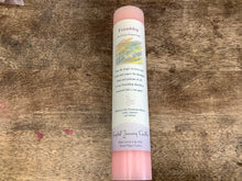 Load image into Gallery viewer, 1.5&quot; x 7&quot; Pillar Reiki Herbal candle by Crystal Journeys