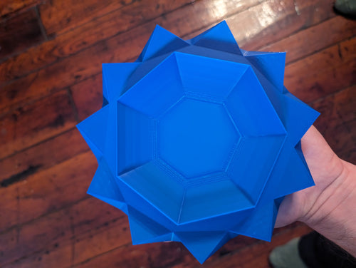 22:7:5 Star Bowl In-house 3D Print