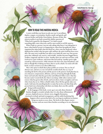 Herbal Wisdom for a Toxic Age: Printed Edition by Brandon Elijah Scott