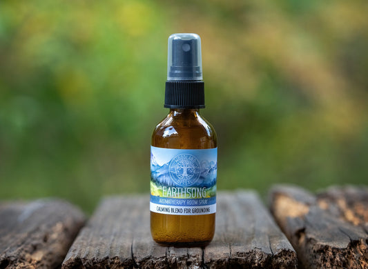 Earthsong Room Spray for Grounding/Calming - All Natural, Infused with Essential Oils