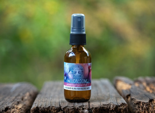 Wildbloom Room Spray for Positive Mood/Depression - All Natural, Infused with Essential Oils