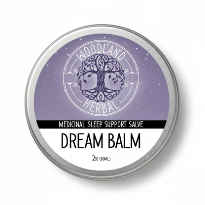 Dream Balm - Gentle Sedating Salve for Relaxation, Sleep Support, Aiding Insomnia