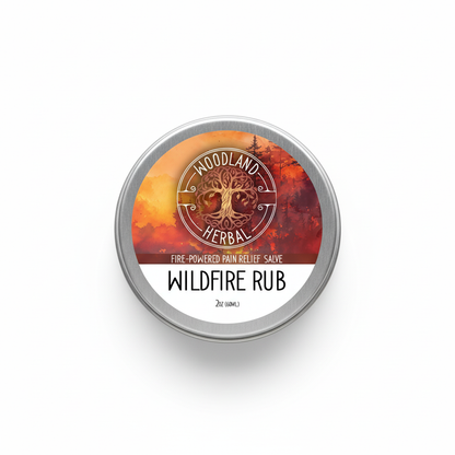 Wildfire Rub - Fire-Powered Topical Salve for Relief, Inflammation, Warming Comfort, Circulatory Support