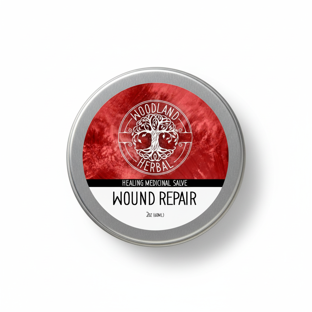Wound Repair Salve - Healing Balm for Wounds, Damaged Skin, Recovery Speed