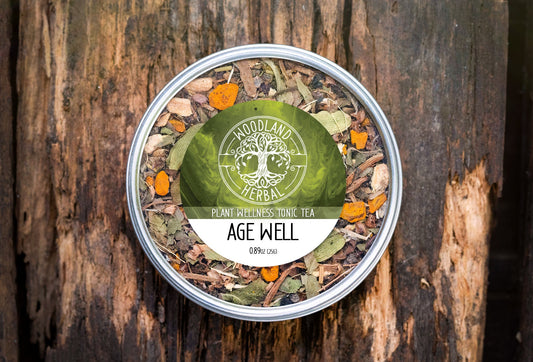 Age Well Tea - Organic Tea for Positive Aging, Healthy Inflammatory Support, Plant Wellness Tonic
