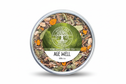 Age Well Tea - Organic Tea for Positive Aging, Healthy Inflammatory Support, Plant Wellness Tonic