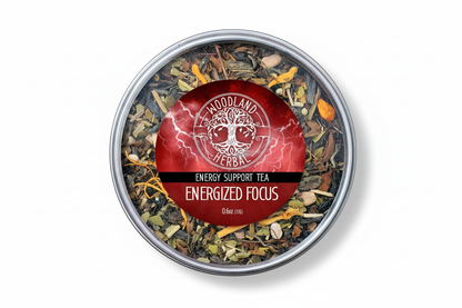 Energized Focus Tea - Organic Tea for Energy Boost, Sharpened Focus, Mental Clarity, Inspiring Productivity