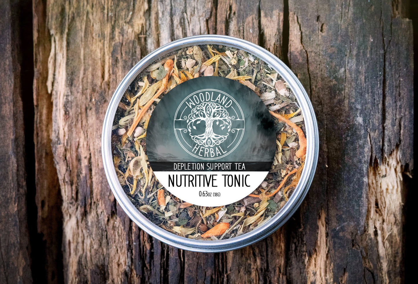 Nutritive Tonic Tea - Organic Tea for Nourishing Depletion, Mineral Deficiency, Feeling Overworked and Stressed Out