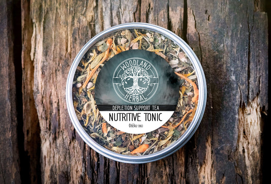 Nutritive Tonic Tea - Organic Tea for Nourishing Depletion, Mineral Deficiency, Feeling Overworked and Stressed Out