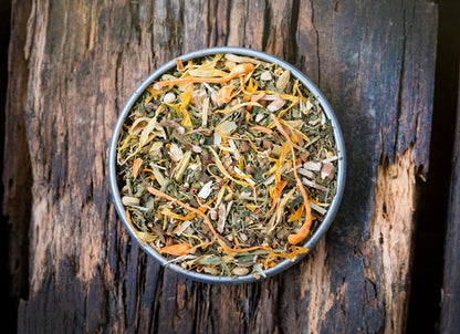 Nutritive Tonic Tea - Organic Tea for Nourishing Depletion, Mineral Deficiency, Feeling Overworked and Stressed Out