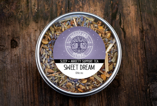 Sweet Dream Tea - Organic Tea for Sleep Support, Gentle Sedation, Insomnia