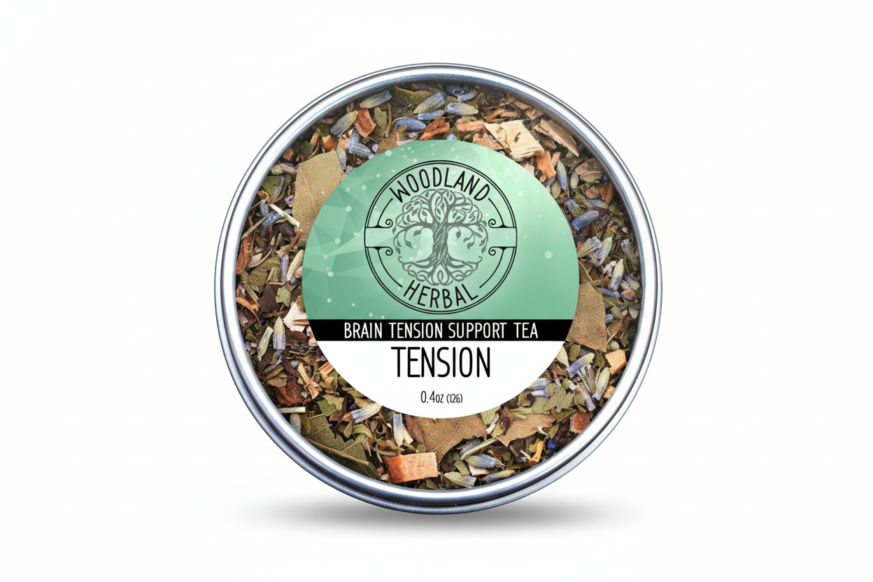 Tension Tea - Organic Tea for Tension Relief, Easing Headaches and Migraines