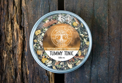 Tummy Tonic Tea - Organic Probiotic Tea for Digestion Support, Nausea, Belly Aches, Heartburn