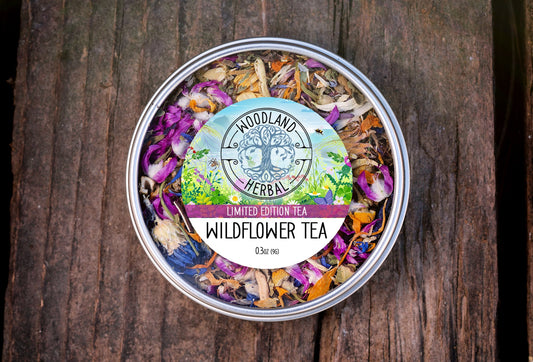Wildflower Tea *Limited Edition* Organic Tea for Springtime Celebration, Positive Mood, Calming Anxiety, Happiness