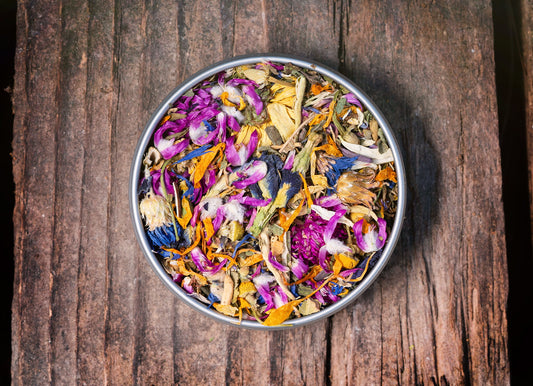 Wildflower Tea *Limited Edition* Organic Tea for Springtime Celebration, Positive Mood, Calming Anxiety, Happiness
