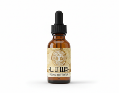 Relief Elixir Extract - Potent Blend for Pain Relief, Inflammation, Headache, Joint Mobility