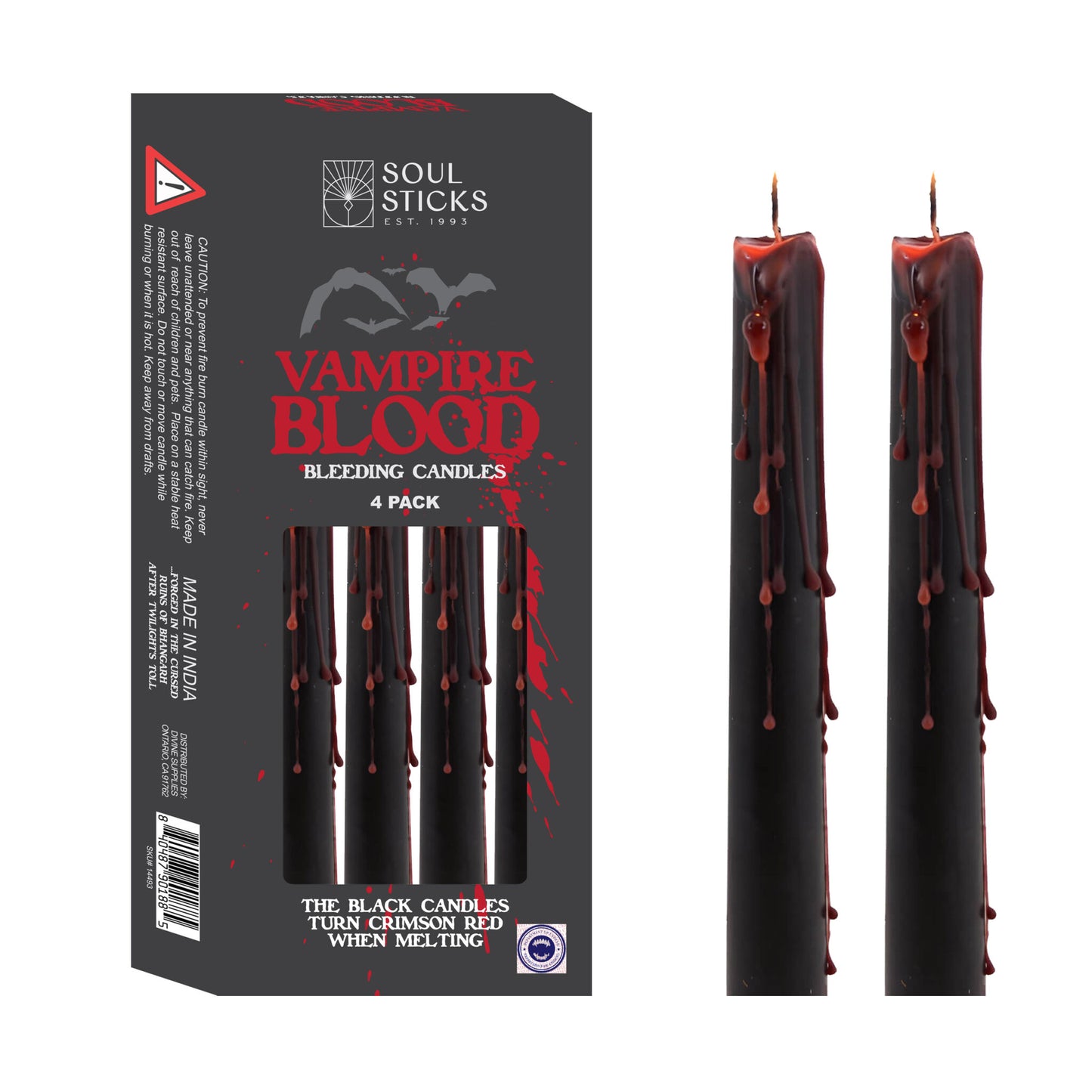 Vampire Blood Drip Candles