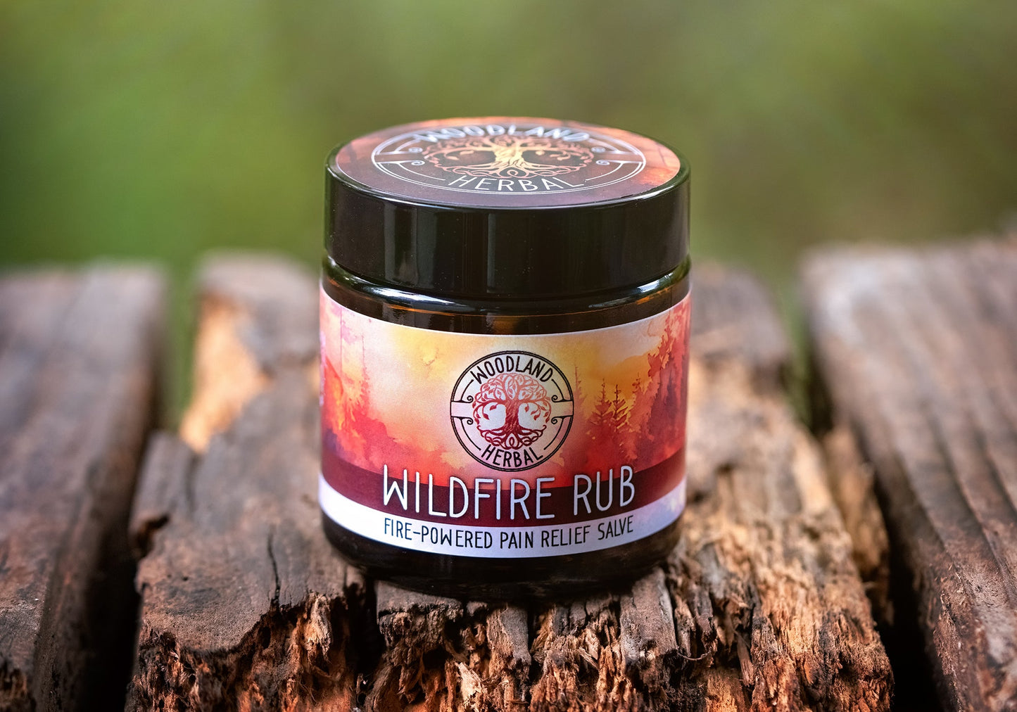 Wildfire Rub - Fire-Powered Topical Salve for Relief, Inflammation, Warming Comfort, Circulatory Support