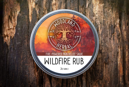 Wildfire Rub - Fire-Powered Topical Salve for Relief, Inflammation, Warming Comfort, Circulatory Support