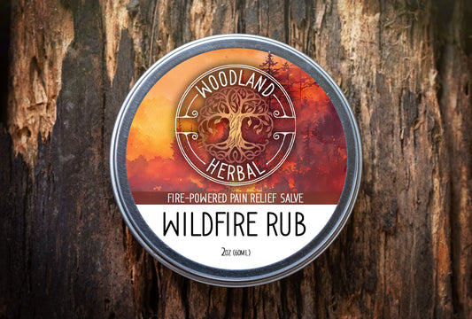 Wildfire Rub - Fire-Powered Topical Salve for Relief, Inflammation, Warming Comfort, Circulatory Support