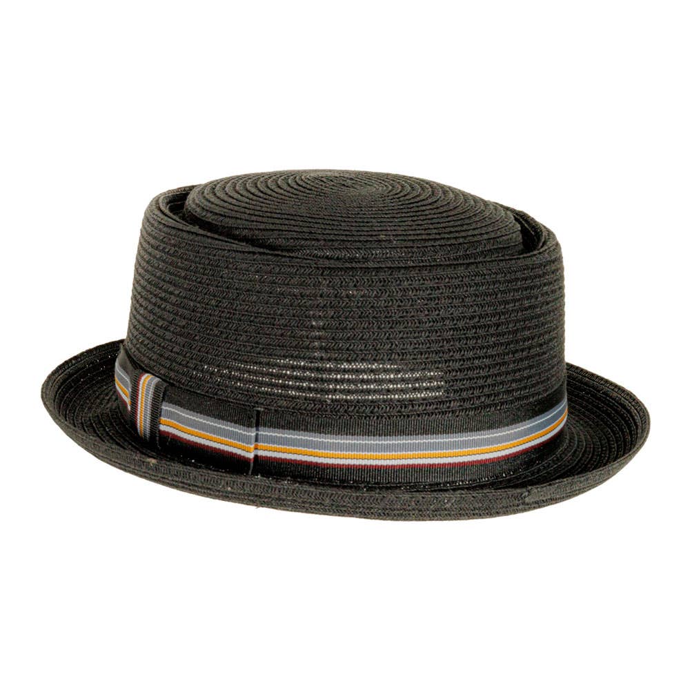 Fedora Straw Pork Pie Hat - Style Detroit